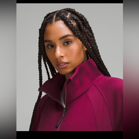 NWT! Womens Lululemon Scuba Oversized Funnel-Neck Full Zip Long. - Picture 4 of 8